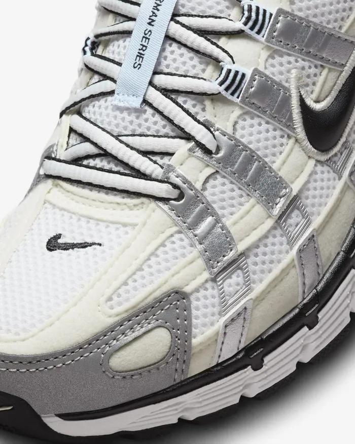 Women Nike All Shoes P6000 Coconut Milksummit Whitemetallic Silverblack