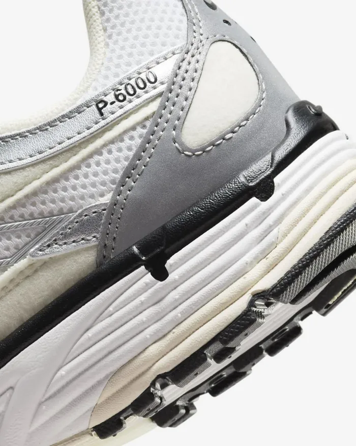 Women Nike All Shoes P6000 Coconut Milksummit Whitemetallic Silverblack
