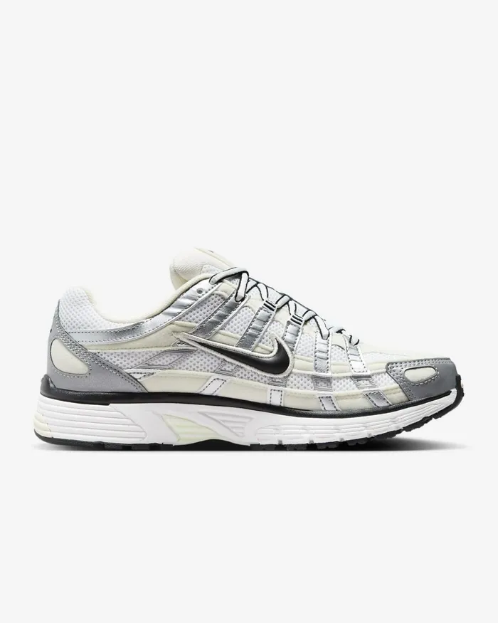 Women Nike All Shoes P6000 Coconut Milksummit Whitemetallic Silverblack