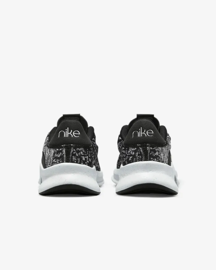 Women Nike All Shoes SuperRep Go 3 Flyknit Next Nature Blackwhitemetallic Silver