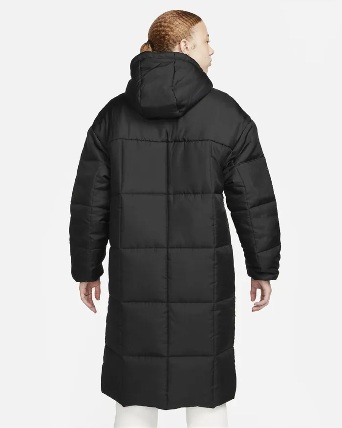 Women Nike Jackets Sportswear Classic Puffer Blackwhite