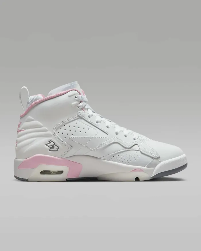 Women Nike Jordan Jumpman MVP Offwhitemedium Soft Pinkwhitecool Grey