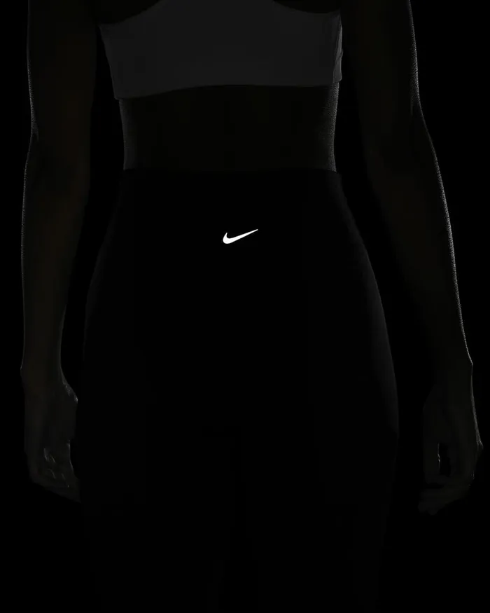 Women Nike Leggings Swoosh Run Blackwhite