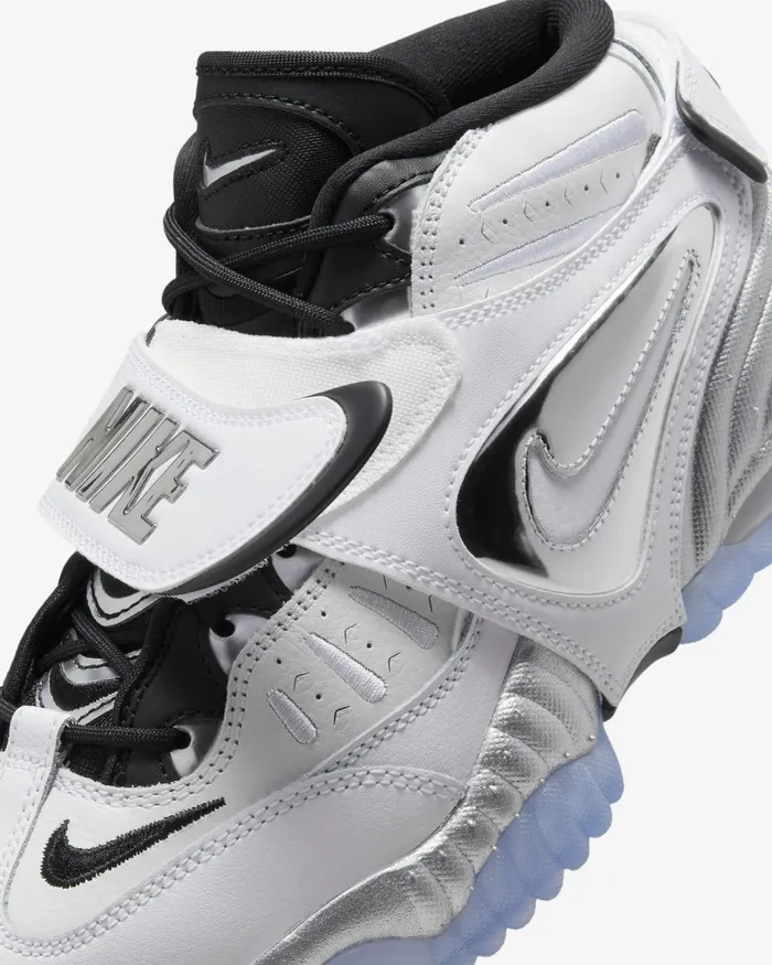 Women Nike Lifestyle Air Adjust Force 2023 Whiteblackclearmetallic Silver