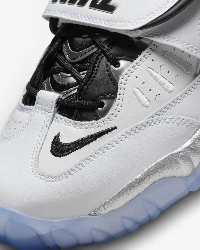 Women Nike Lifestyle Air Adjust Force 2023 Whiteblackclearmetallic Silver