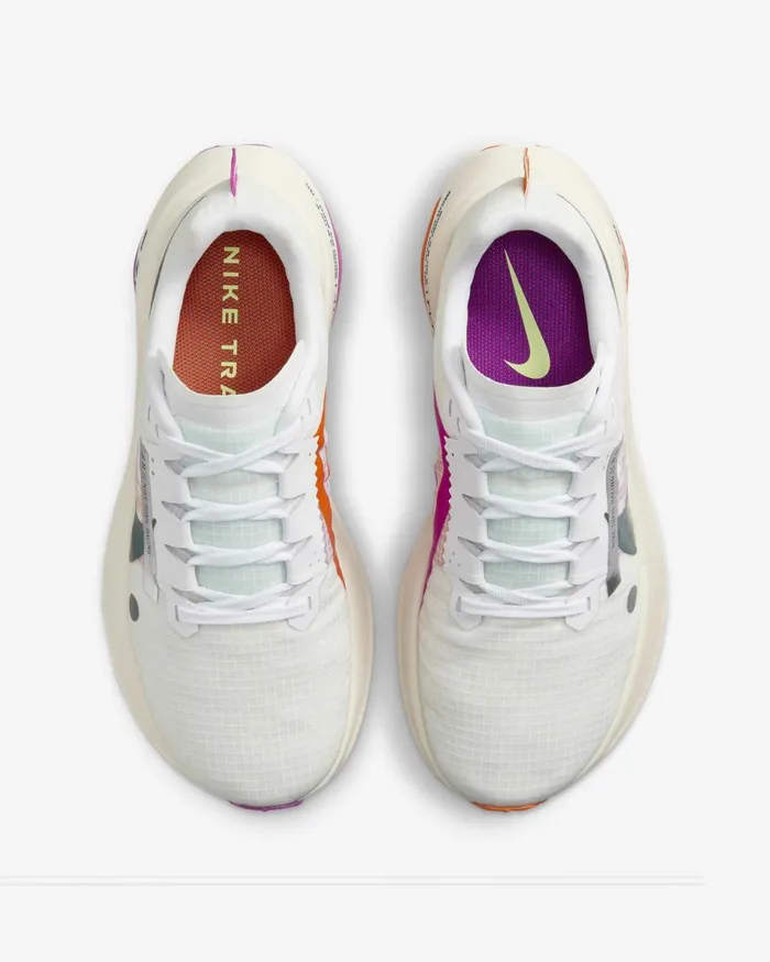 Women Nike Running Ultrafly Whitesafety Orangevivid Grapedeep Jungle