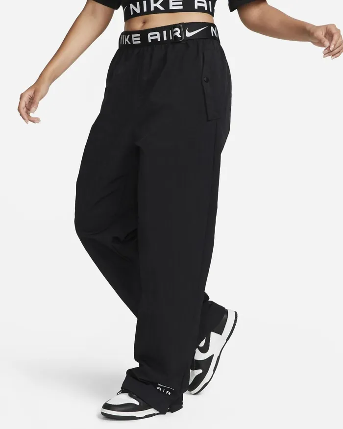 Women Nike Trousers Sportswear Air Blackwhite