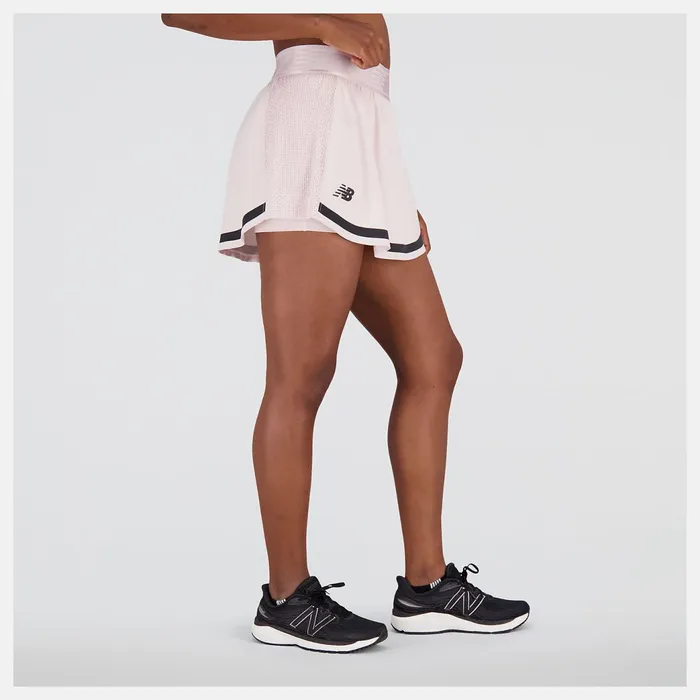 Women Novelty Tournament Skort Stone Pink New Balance Skirts and Dresses