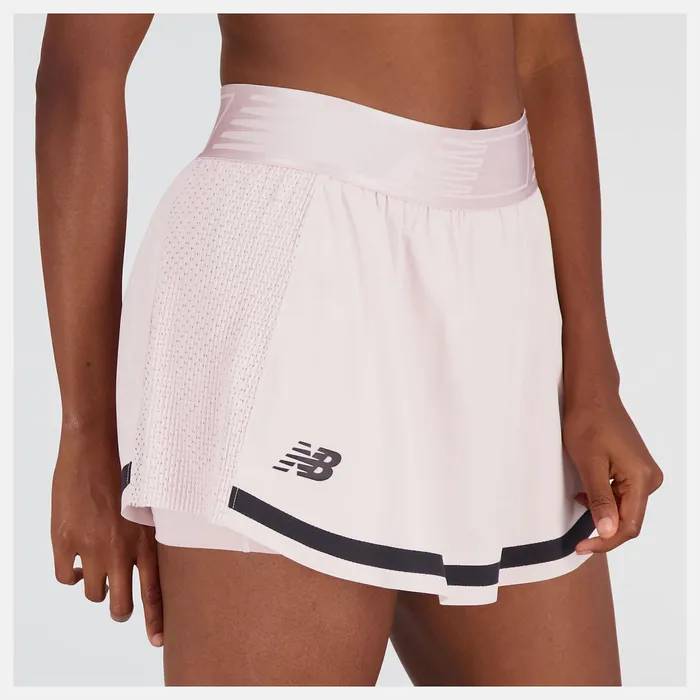 Women Novelty Tournament Skort Stone Pink New Balance Skirts and Dresses