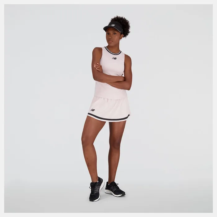 Women Novelty Tournament Skort Stone Pink New Balance Skirts and Dresses