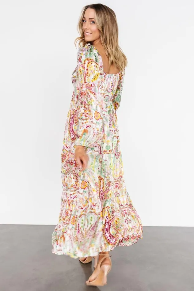 Women Ophelia Maxi Dress Multi Print Baltic Born Maxi Dresses