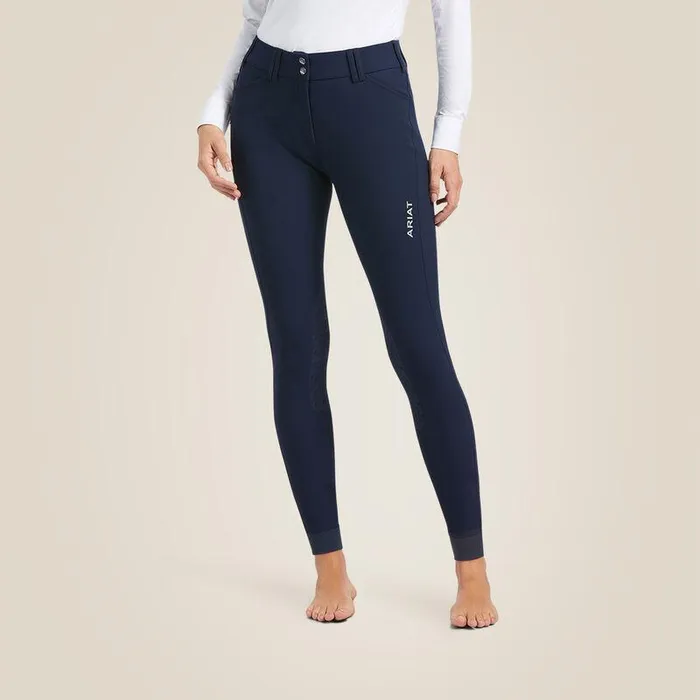 Women Pants and Shorts Ariat Tri Factor Grip Knee Patch Breech Navy