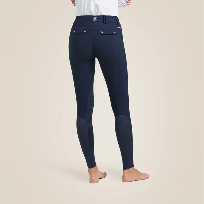 Women Pants and Shorts Ariat Tri Factor Grip Knee Patch Breech Navy