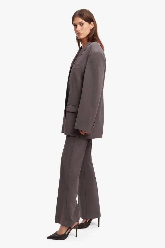 Women Pants Bardot Halifax Slim Flare Pant In Charcoal Charcoal Women Pants Bardot Halifax Slim Flare Pant In Charcoal Charcoal