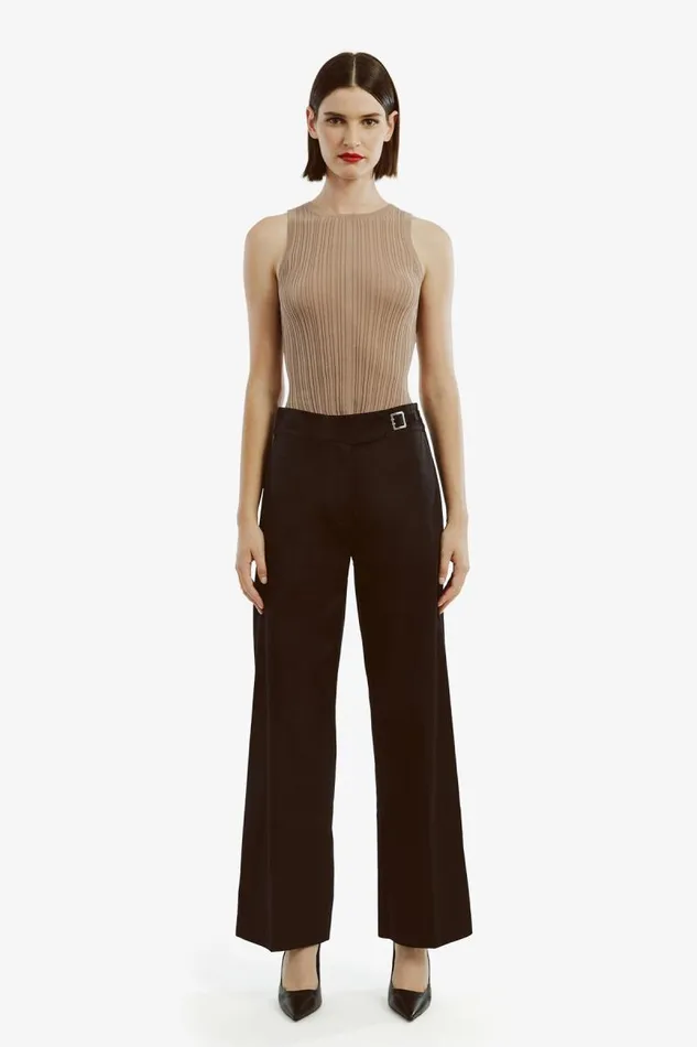 Women Pants Bardot Ilaria Straight Leg Pant In Black Black