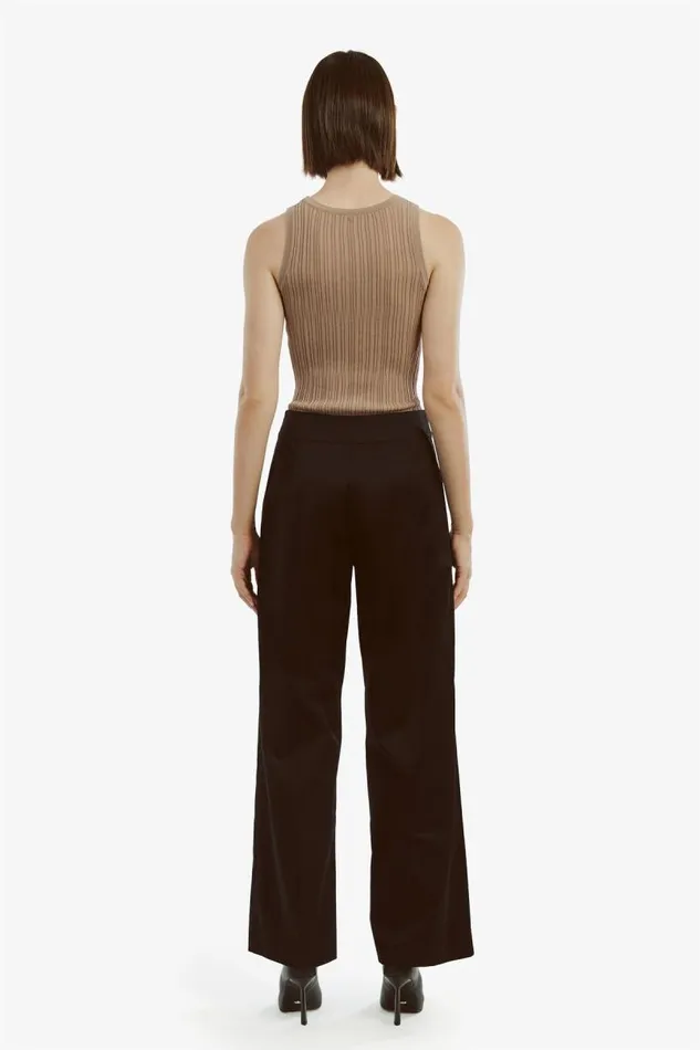 Women Pants Bardot Ilaria Straight Leg Pant In Black Black