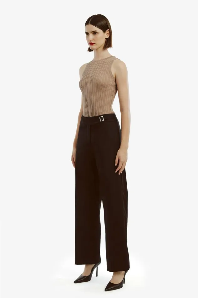 Women Pants Bardot Ilaria Straight Leg Pant In Black Black