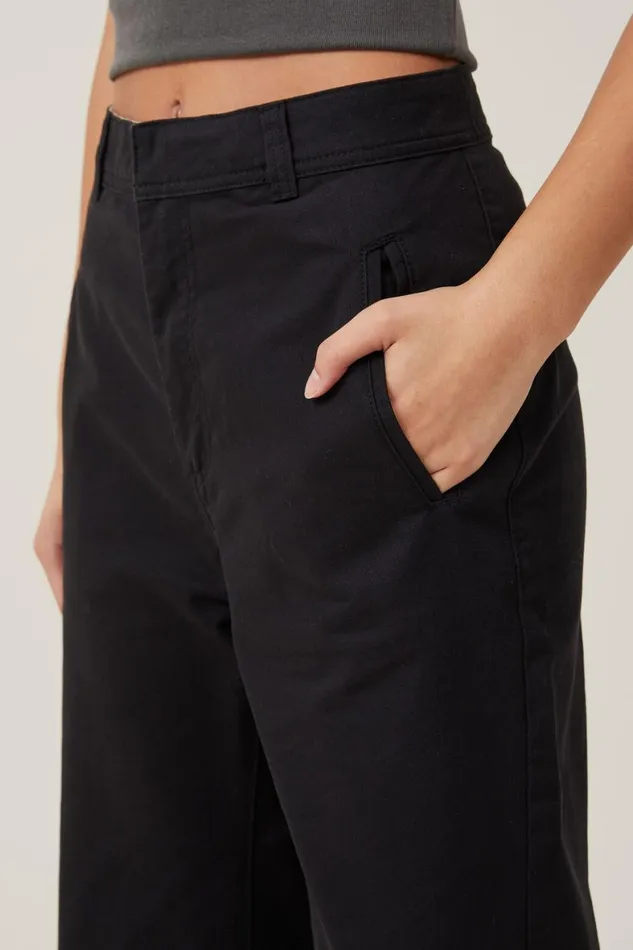 Women Pants Cotton On Bailey Pant Black