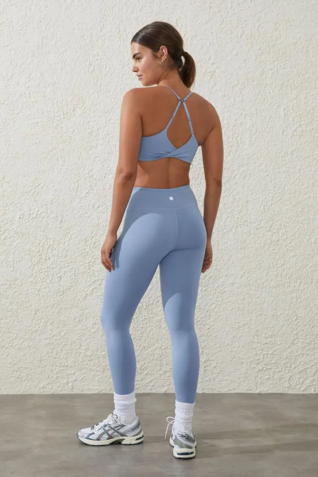 Women Pants Cotton On Ultra Soft Shaped Full Length Tight Forever Blue