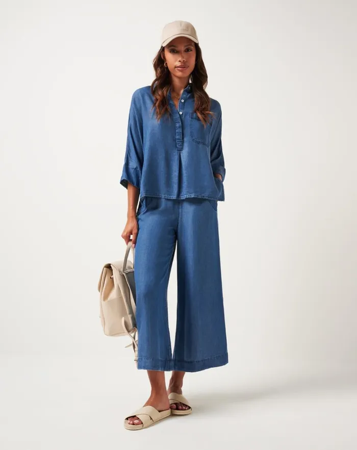 Women Pants TravisMathew OLD HAVANA PANT Copen Blue