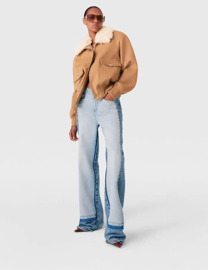 Women Plush Teddy Bomber Jacket Camel Stella McCartney Coats And Jackets Women Plush Teddy Bomber Jacket Camel Stella McCartney Coats And Jackets