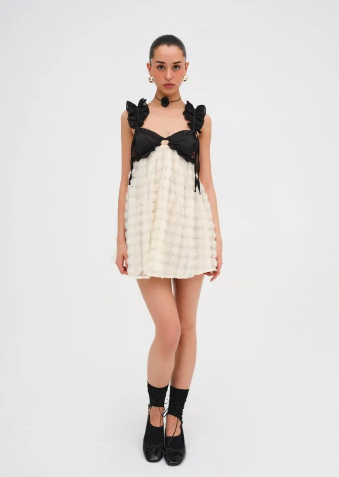Women Poppy Mini Dress Ivory For Love and Lemons Dresses Women Poppy Mini Dress Ivory For Love and Lemons Dresses