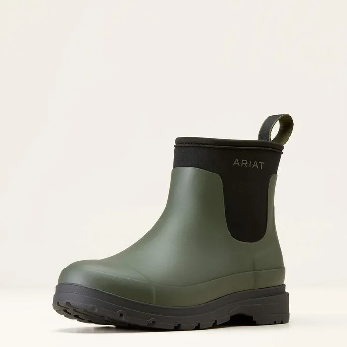 Women Rain Boots Ariat Kelmarsh Shortie Rubber Boot Dark Olive