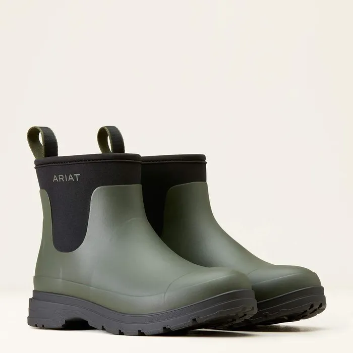 Women Rain Boots Ariat Kelmarsh Shortie Rubber Boot Dark Olive Women Rain Boots Ariat Kelmarsh Shortie Rubber Boot Dark Olive