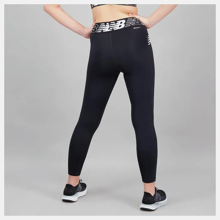 Women Relentless Crossover High Rise 78 Tight Black New Balance Pants and Leggings Women Relentless Crossover High Rise 78 Tight Black New Balance Pants and Leggings