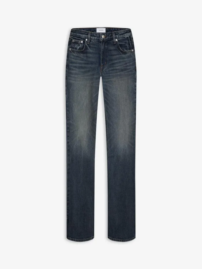 Women Rhude Bottoms LOWWAIST FLARE DENIM Dark Indigo