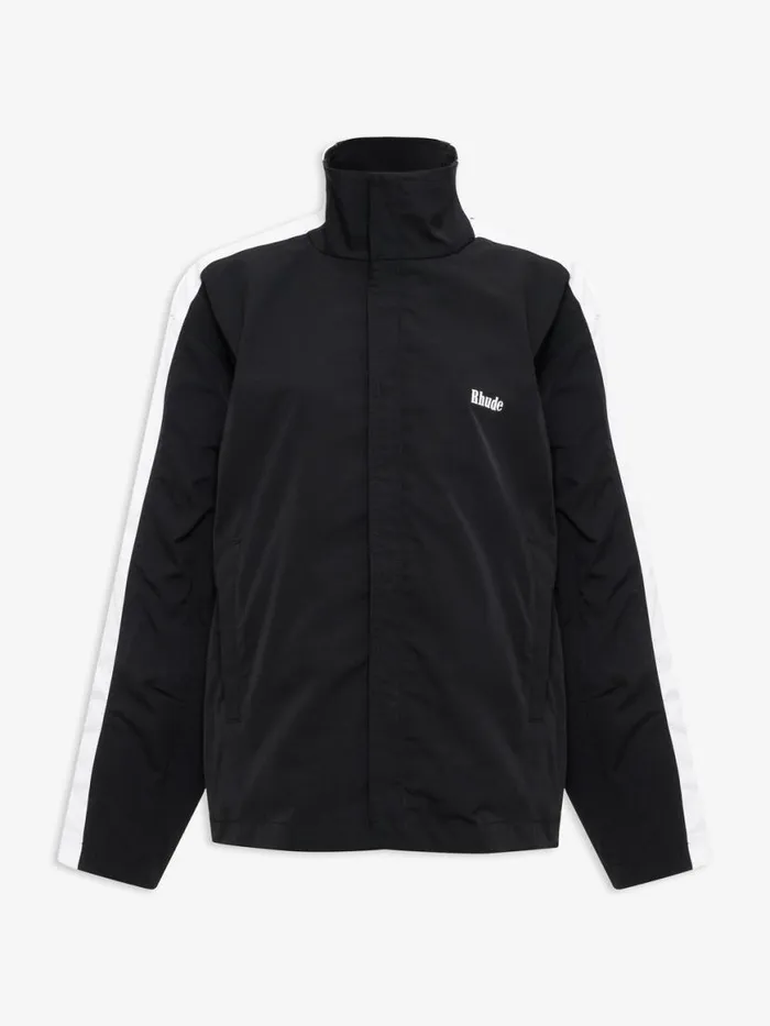 Women Rhude Tops AMARINO TRACK JACKET Blackwhite