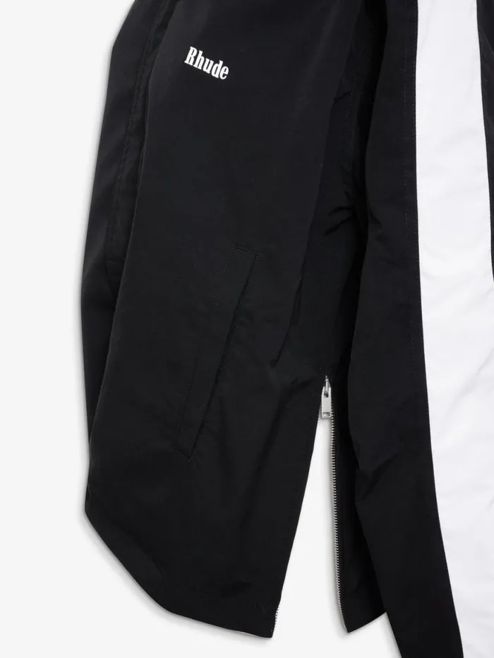 Women Rhude Tops AMARINO TRACK JACKET Blackwhite