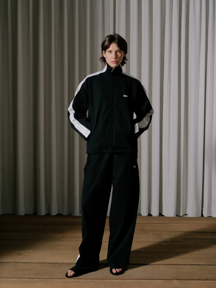 Women Rhude Tops AMARINO TRACK JACKET Blackwhite