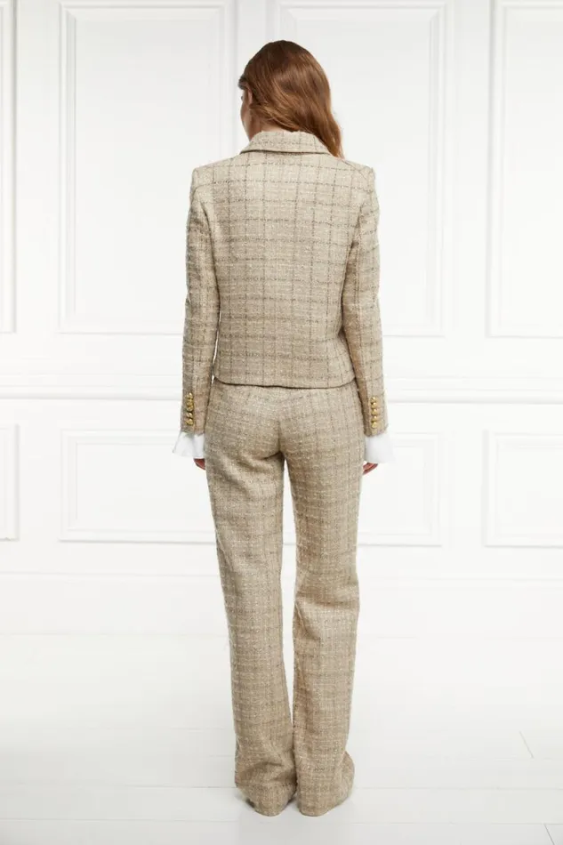 Women Richmond Jacket Camel Sparkle Tweed Holland Cooper Tailoring Women Richmond Jacket Camel Sparkle Tweed Holland Cooper Tailoring