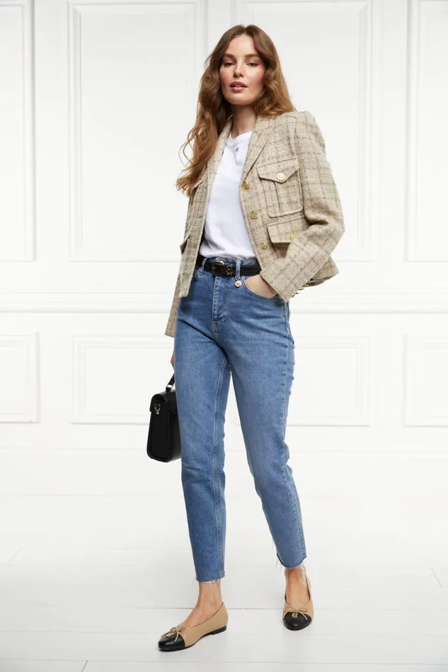 Women Richmond Jacket Camel Sparkle Tweed Holland Cooper Tailoring Women Richmond Jacket Camel Sparkle Tweed Holland Cooper Tailoring