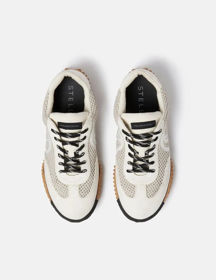 Women SWave Sport Mesh Paneled Sneakers Pure White Stella McCartney Sneakers Women SWave Sport Mesh Paneled Sneakers Pure White Stella McCartney Sneakers