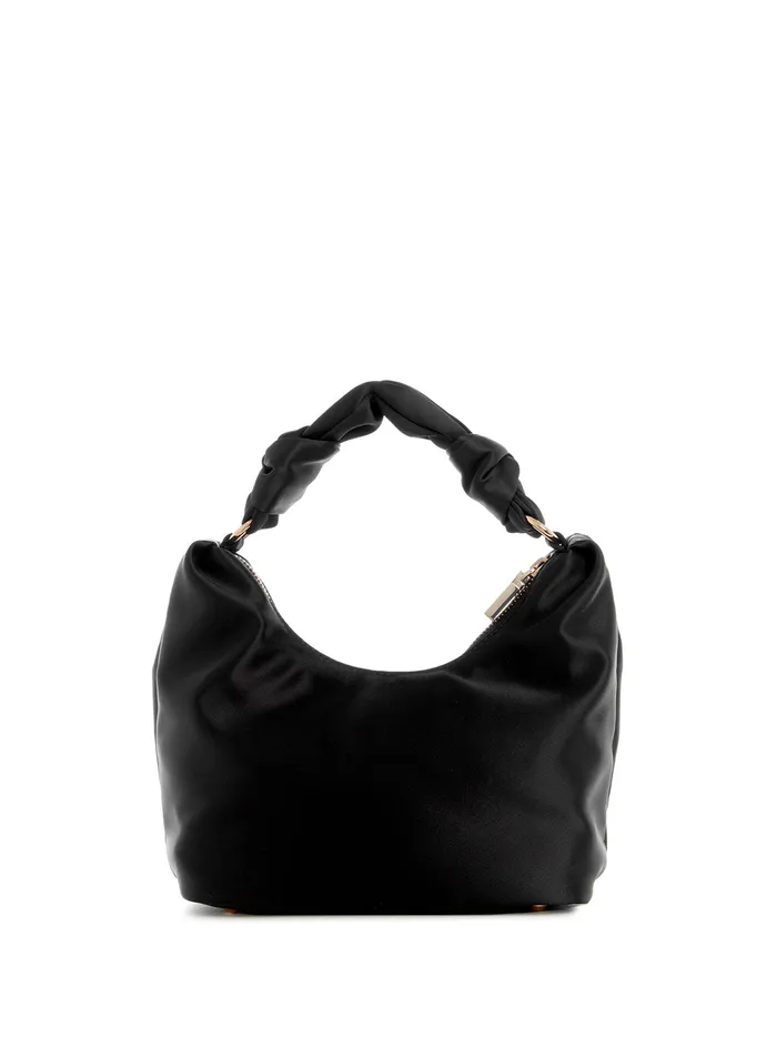 Women Satchel GUESS Black Velina Hobo Bag Women Satchel GUESS Black Velina Hobo Bag
