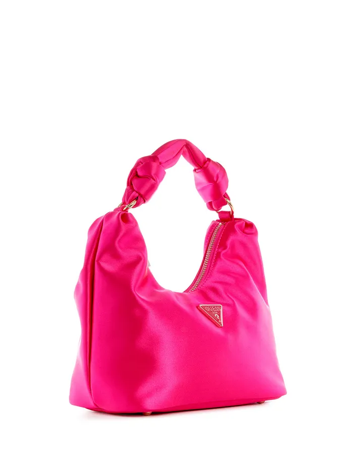 Women Satchel GUESS Magenta Velina Hobo Bag Women Satchel GUESS Magenta Velina Hobo Bag