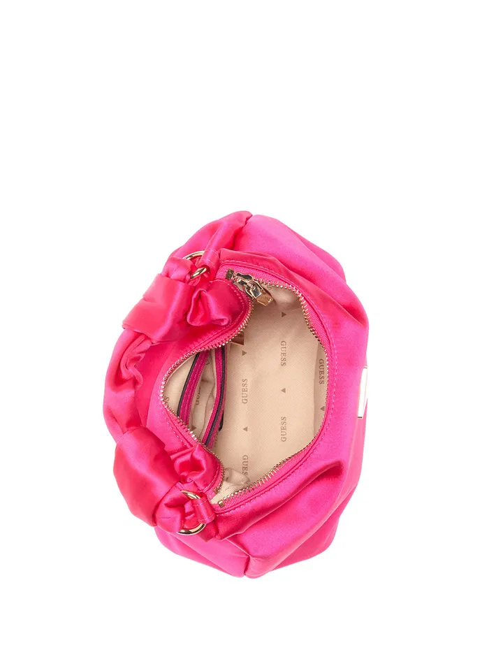 Women Satchel GUESS Magenta Velina Hobo Bag Women Satchel GUESS Magenta Velina Hobo Bag