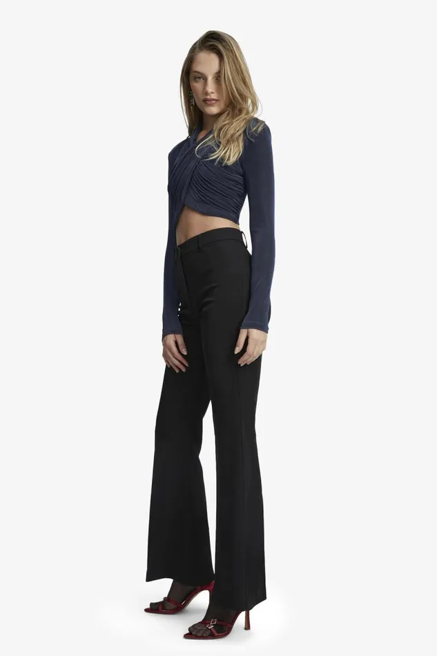 Women Shirts and Blouses Bardot Aliyah Top In Navy Navy