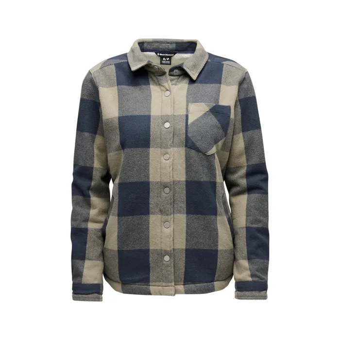 Women Shirts Black Diamond Project Lined Flannel Black Diamond