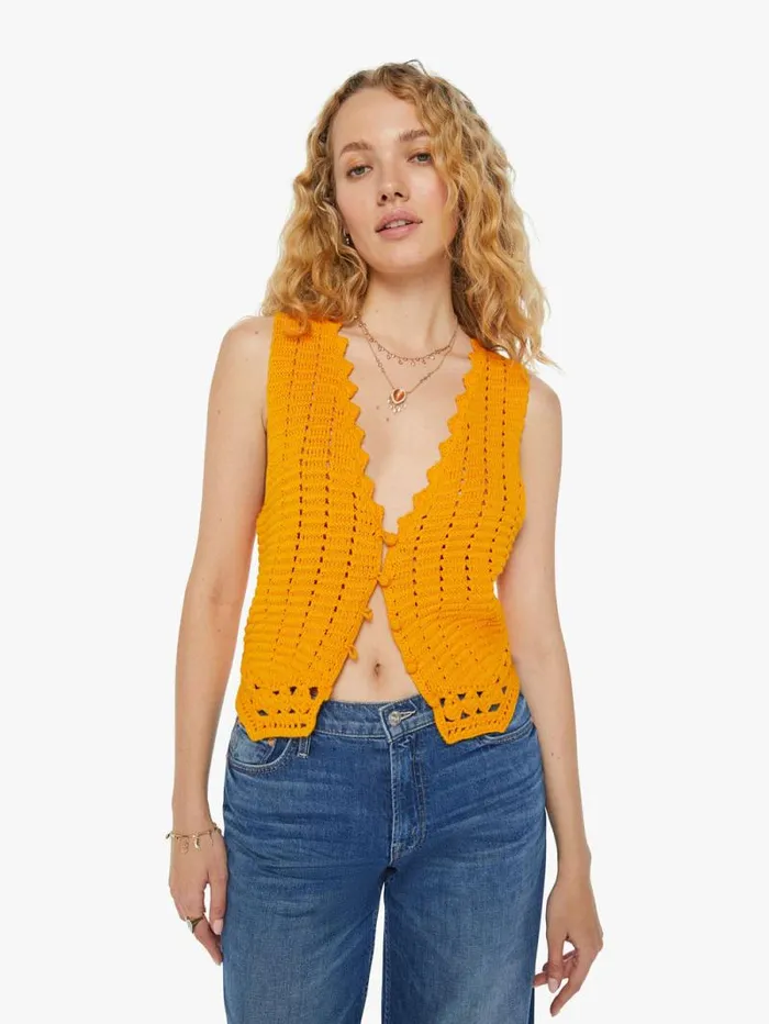Women Shirts Mother Denim The Best Of The Vest White natural