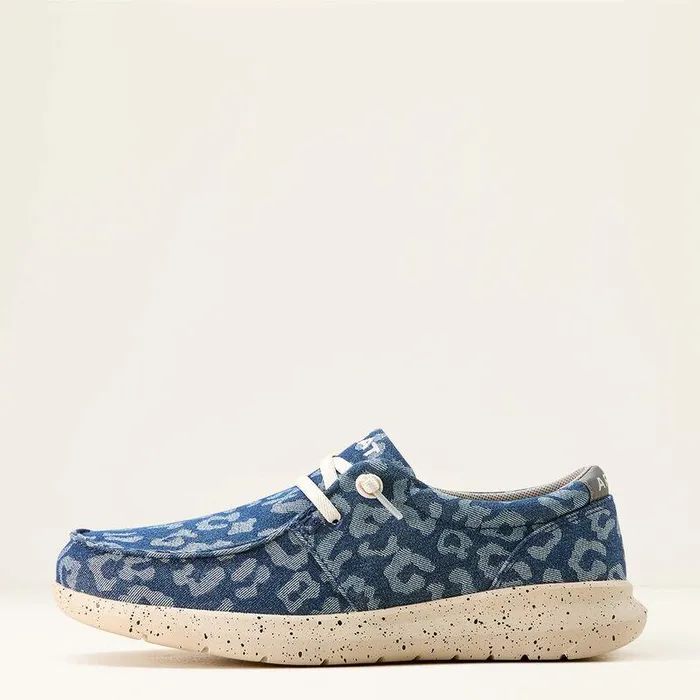 Women Shoes and Sneakers Ariat Hilo Shoe Denim Leopard Women Shoes and Sneakers Ariat Hilo Shoe Denim Leopard