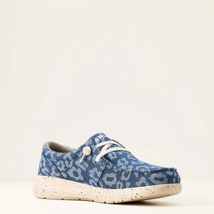 Women Shoes and Sneakers Ariat Hilo Shoe Denim Leopard Women Shoes and Sneakers Ariat Hilo Shoe Denim Leopard