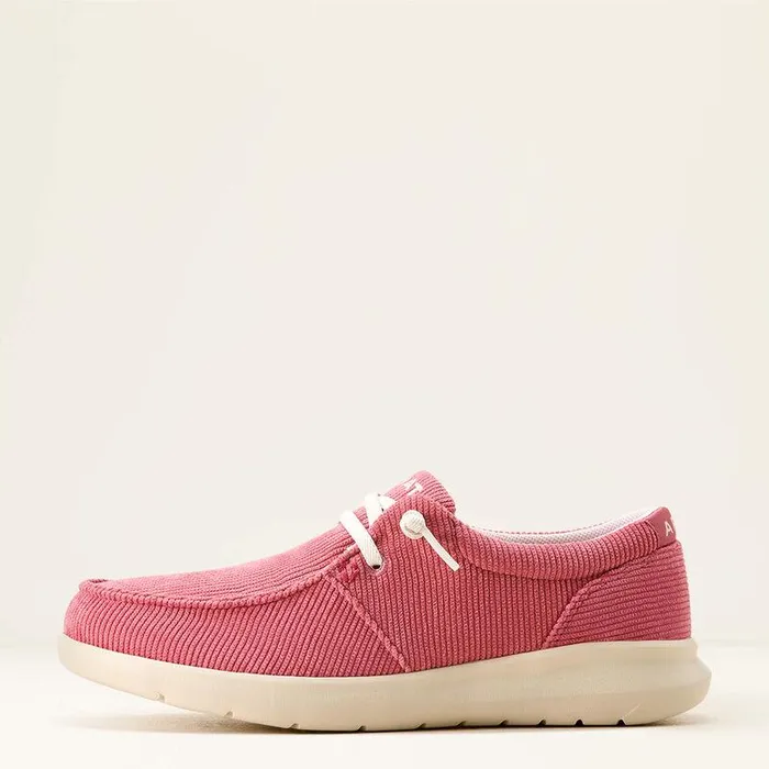 Women Shoes and Sneakers Ariat Hilo Shoe Pink Corduroy