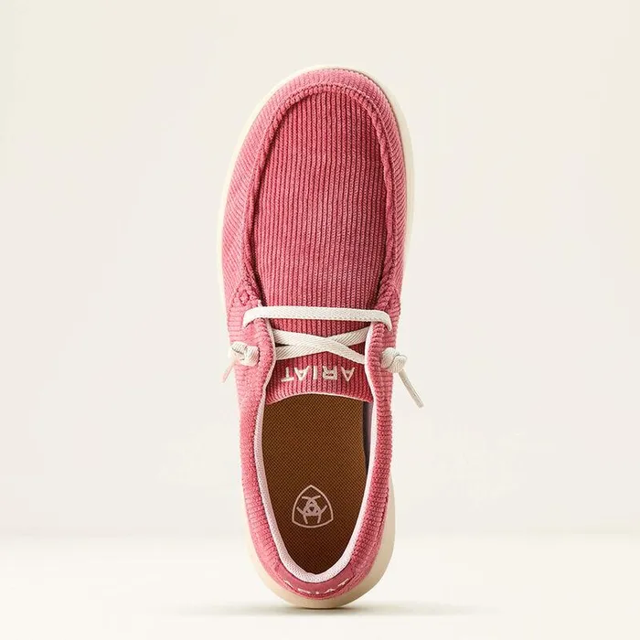 Women Shoes and Sneakers Ariat Hilo Shoe Pink Corduroy