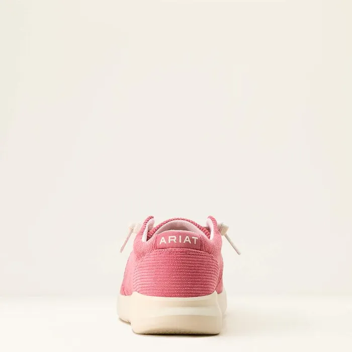 Women Shoes and Sneakers Ariat Hilo Shoe Pink Corduroy