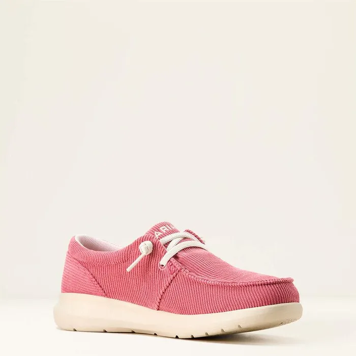 Women Shoes and Sneakers Ariat Hilo Shoe Pink Corduroy