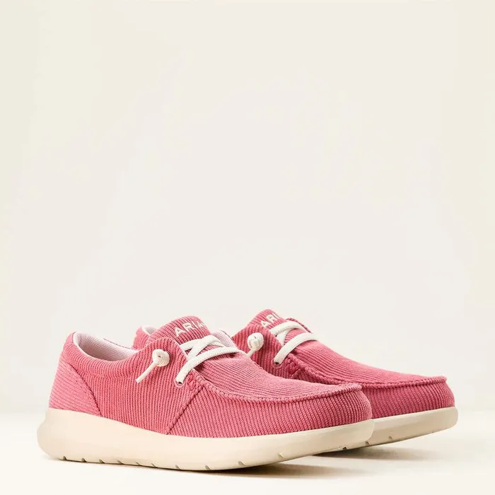 Women Shoes and Sneakers Ariat Hilo Shoe Pink Corduroy