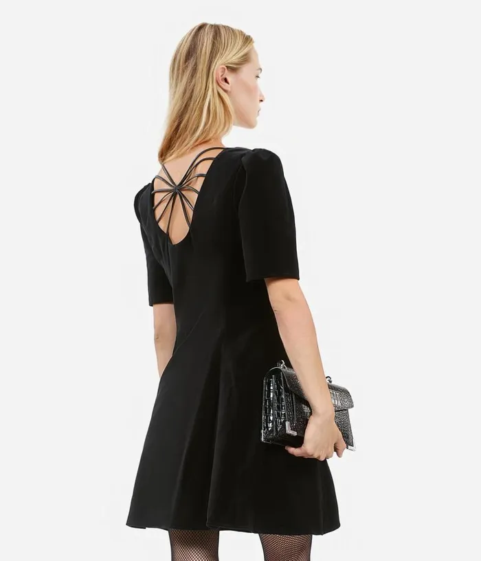 Women Short Black Velvet Dress THE KOOPLES Dresses and Jumpsuits